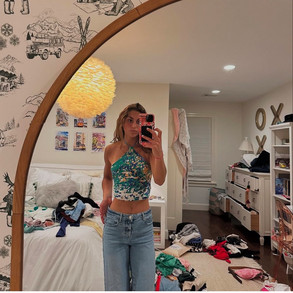 Floral Halter Top